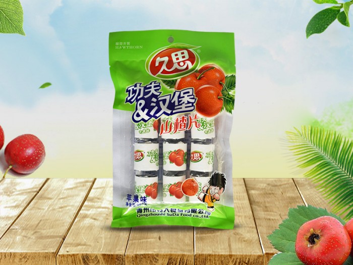 功夫漢堡山楂(蘋果味)208g